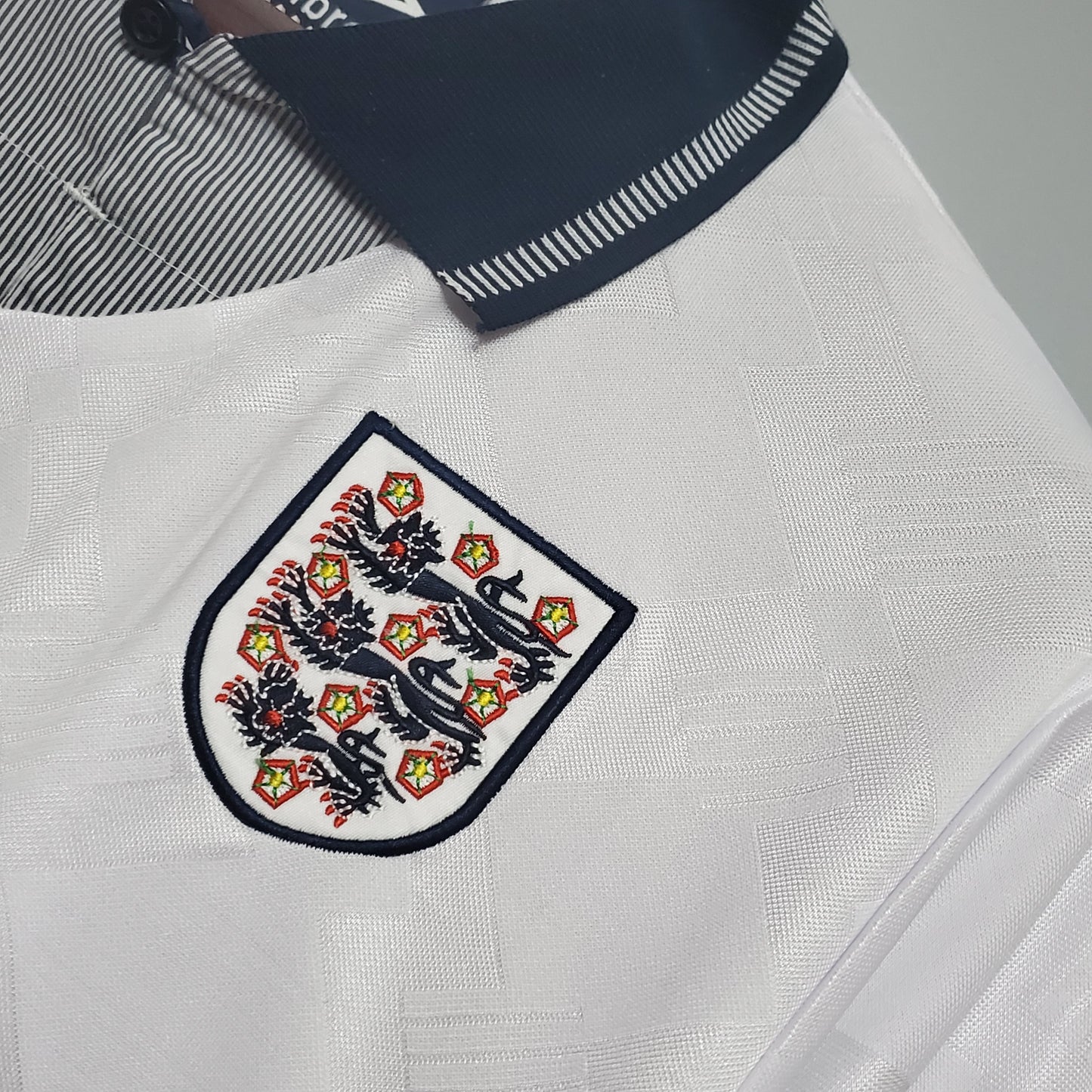 England Home Kit 89/90