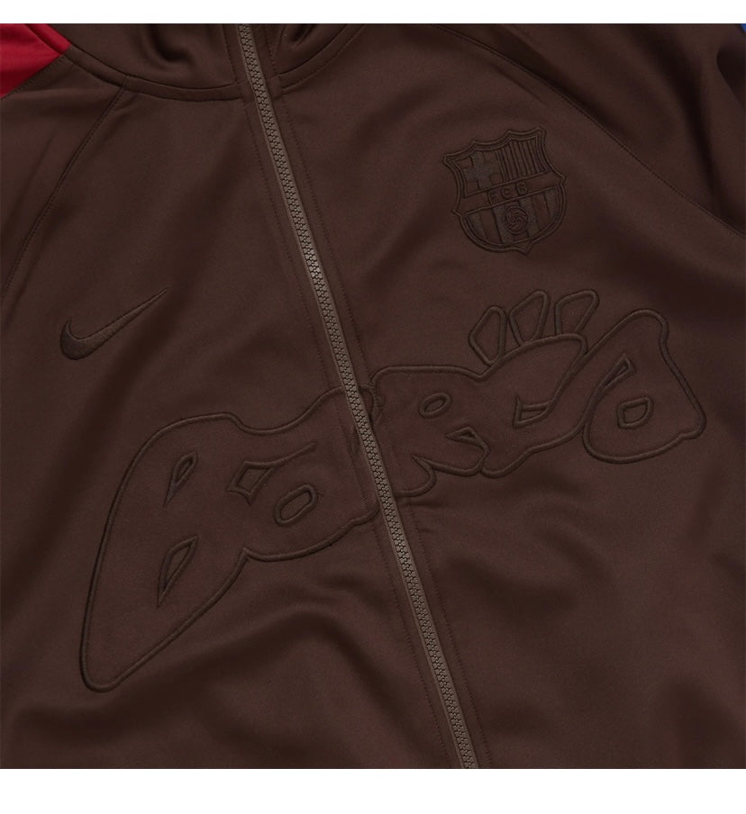 CJ X NIKE X FCB BARÇA RETRO ZIP ANTHEM JACKET