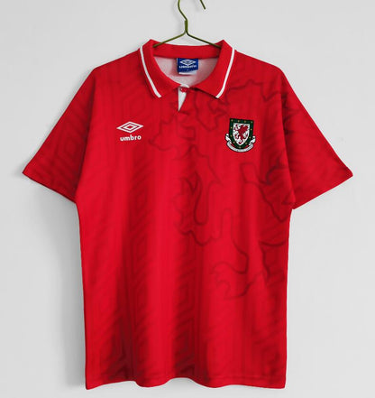 Retro: Wales Home Kit 92/94