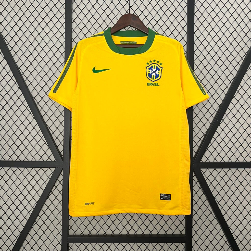 Retro: Brazil Home Kit 09/10