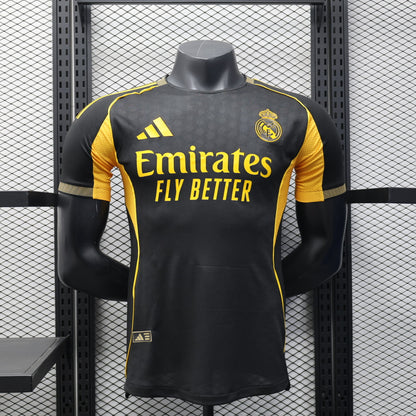 Real Madrid Black & Gold Kit 25/26