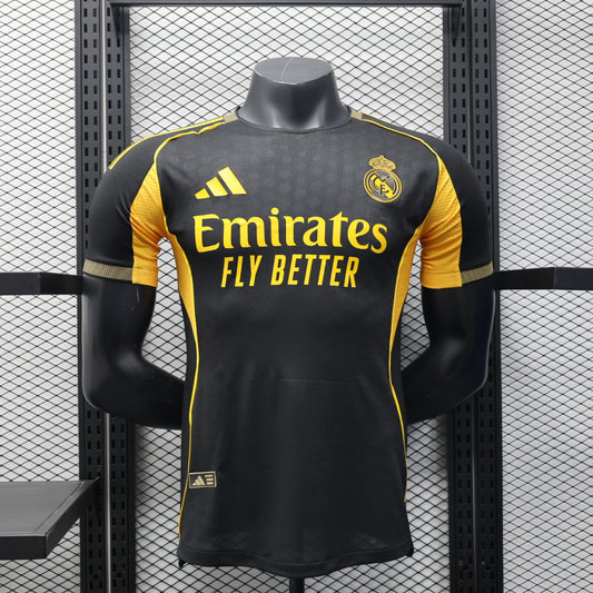 Real Madrid Black & Gold Kit 25/26