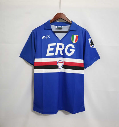 Retro: Sampdoria Home Kit 91/92