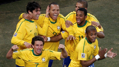 Retro: Brazil Home Kit 09/10