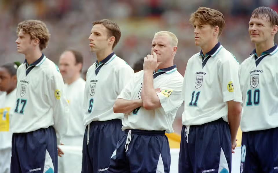 Retro: England Home Kit 95/96