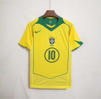 Retro: Brazil Home Kit 04/06