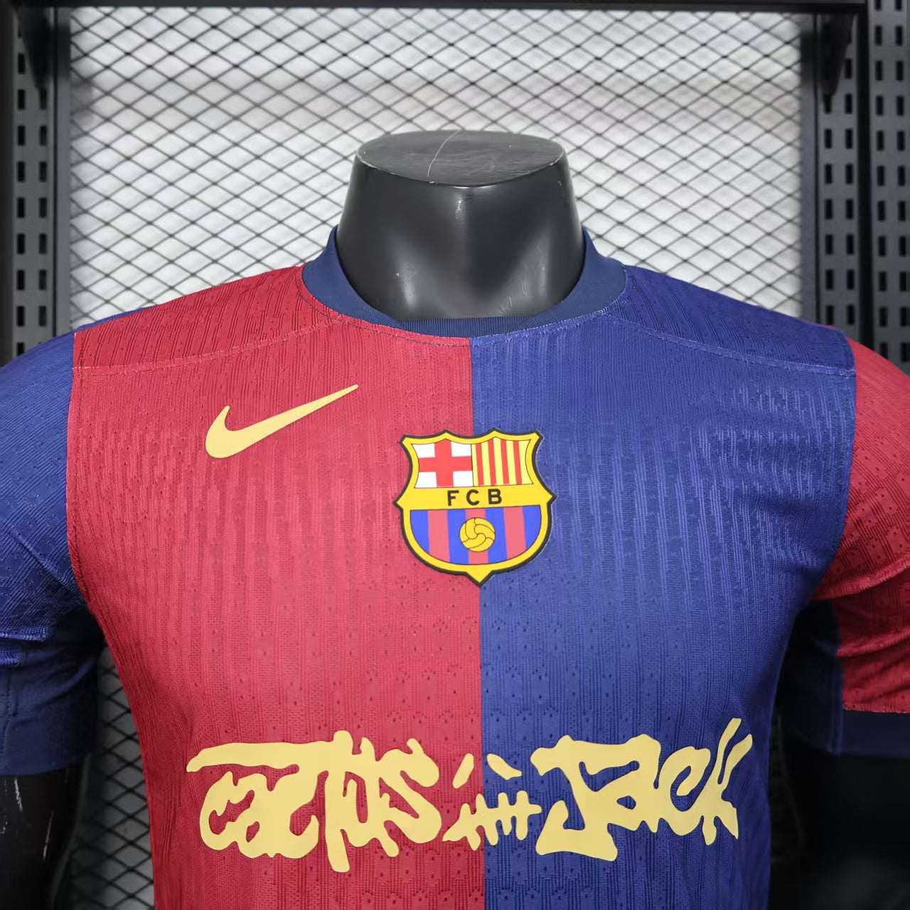 Barcelona x Travis Scott – Cactus Jack Edition Home Kit 24/25