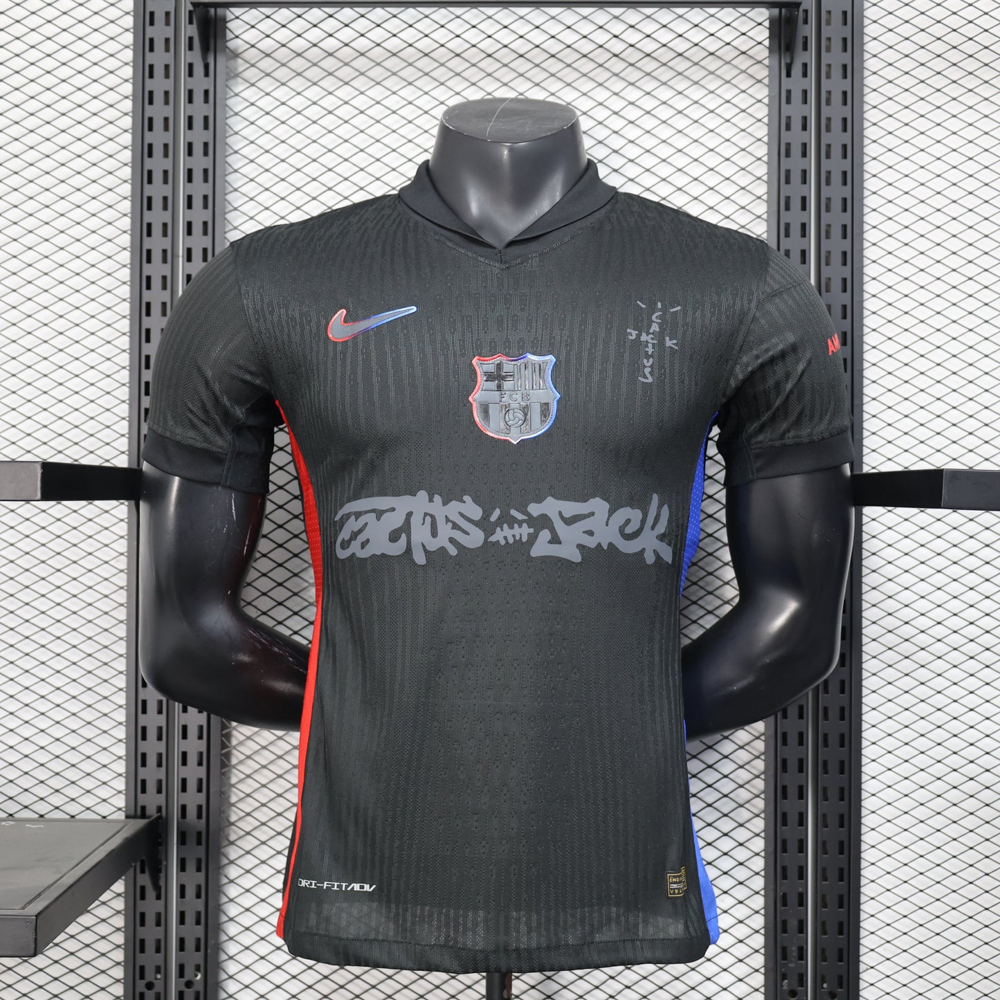 Barcelona x Travis Scott – Cactus Jack Edition Away Kit 24/25