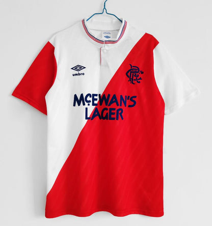 Retro: Glasgow Rangers Away Kit 87/88