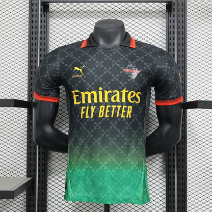AC Milan x Off White Fourth Black Kit 24/25