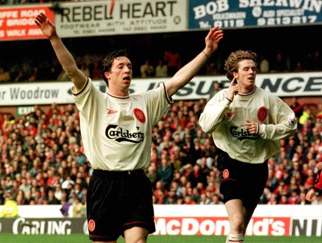 Retro: Liverpool Away Kit 96/97